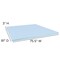 Flash Furniture Capri Comfortable Sleep 3 inch Cooling Gel Mattress Topper with CertiPUR-US Certified Memory Foam - King MR-M35-3-K-GG - alternate 8